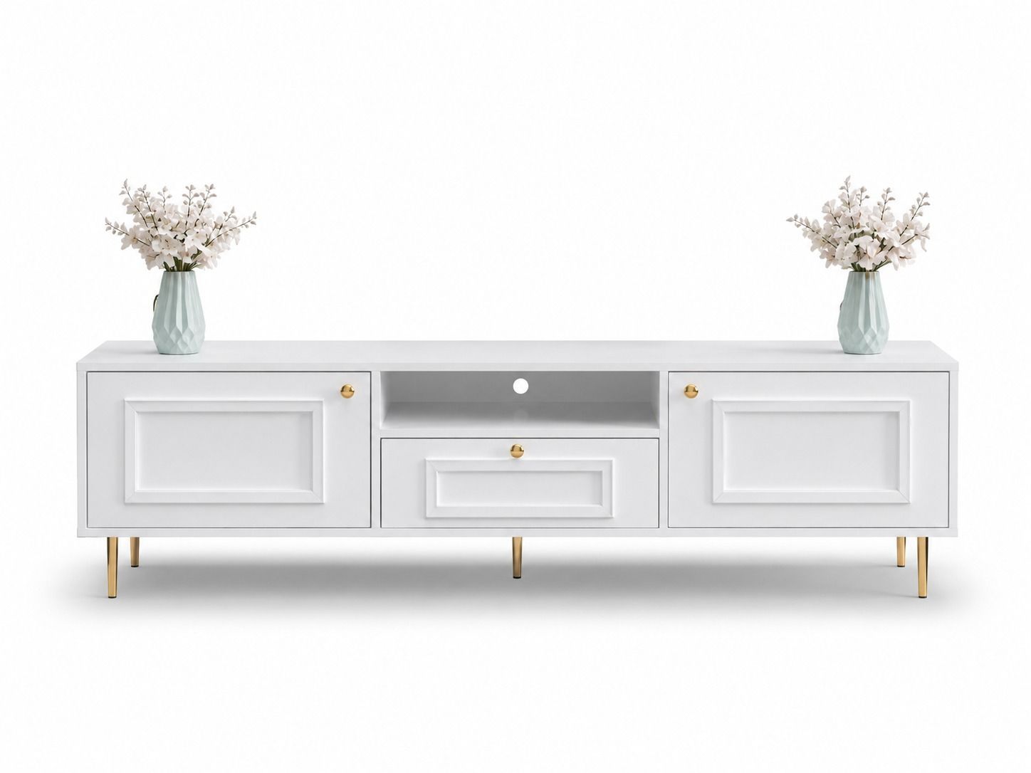 White Tv Stand